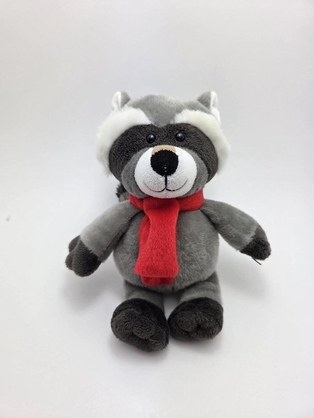 Kinder Racoon Plush with No Tag, Racoon Stuffed Animal (8 inch)